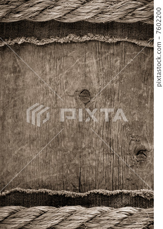 ship ropes on wood 7602200