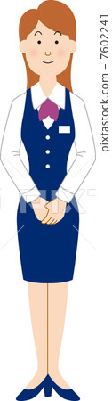 a businesswoman, ol, vector 7602241