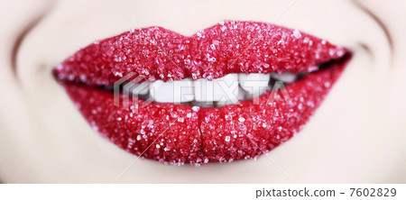 Sugar lips. Panoramic composition. Sugar lips. Panoramic composition. 7602829