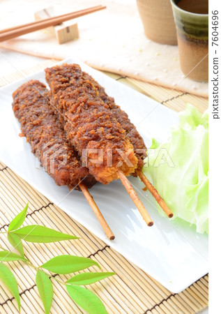 Miso skewer cuttlefish 7604696