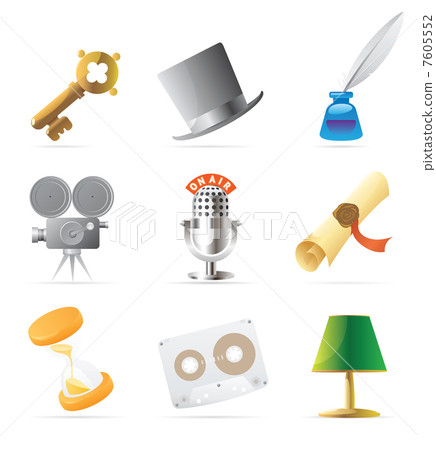 Retro icons Retro icons 7605552