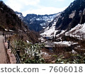 著名的瀑布（富山縣立山） 7606018