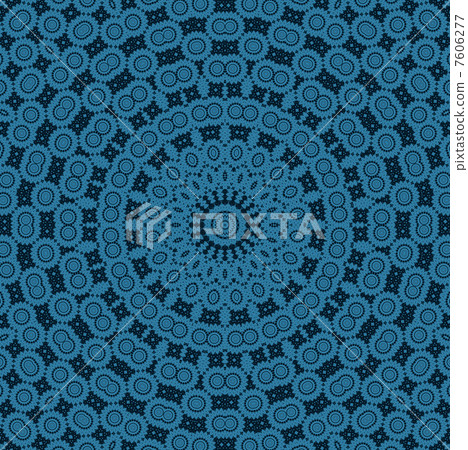 Abstract blue pattern 7606277