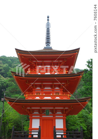 Kiyomizu Temple Kan'塔 Kiyomizu Temple Kan'塔 7608144