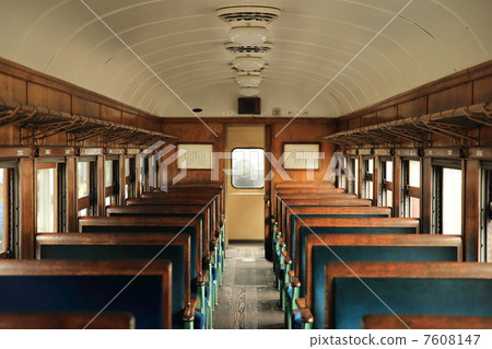 Old style passenger car of Oigawa Railway 7608147