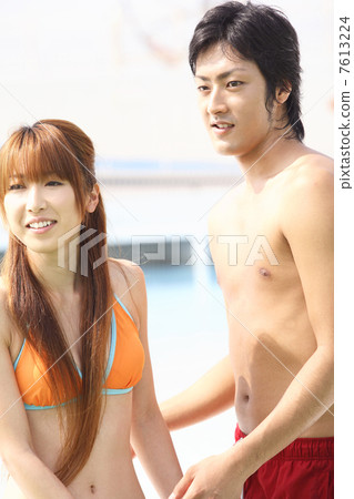 Swimsuit couple image 7613224