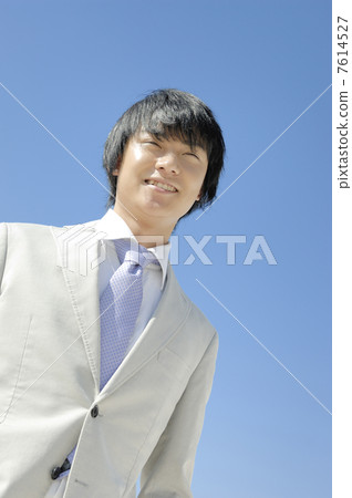 一個微笑的商人 一個微笑的商人 7614527