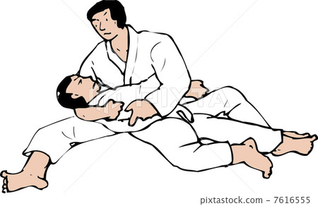 Stock Illustration: judo, llustration, illustration