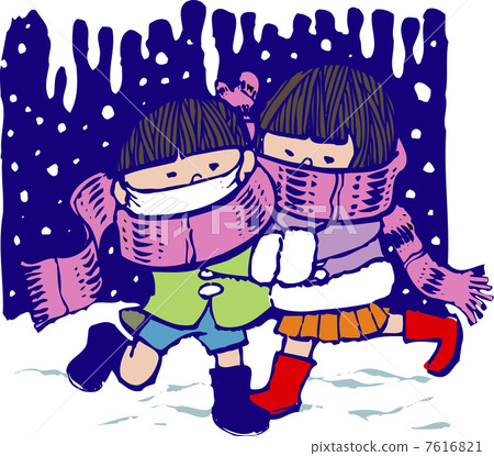 兩個人圍巾 7616821