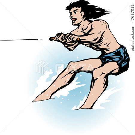 water skiing 7617011