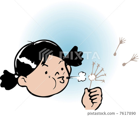 蒲公英的絨毛 7617890