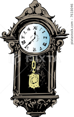 wall clock wall clock 7618046