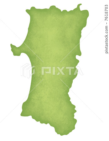 Map of Akita Prefecture Map of Akita Prefecture 7618703