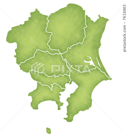 Kanto area map Kanto area map 7618865