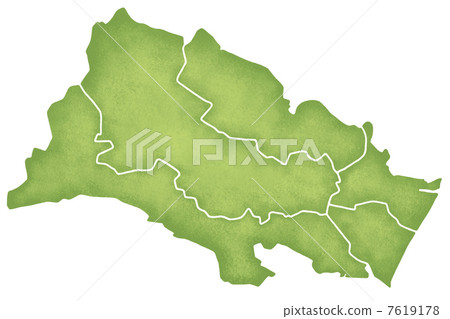 Sendai city boundary map Sendai city boundary map 7619178