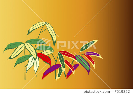 Bamboo leaves 7619252