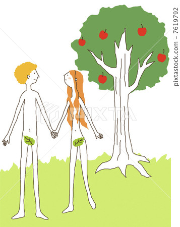 亞當和夏娃 7619792