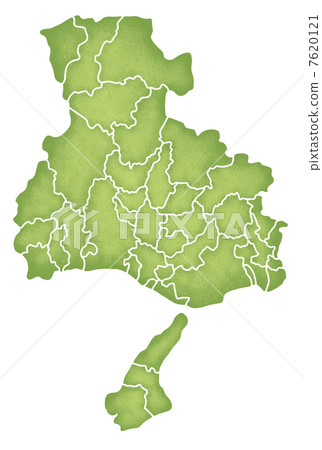 兵庫縣邊界地圖 7620121