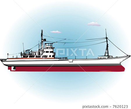 And a polehter fishing boat And a polehter fishing boat 7620123