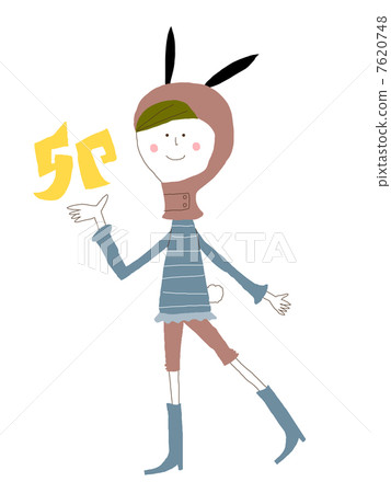 這是一年的兔子 7620748