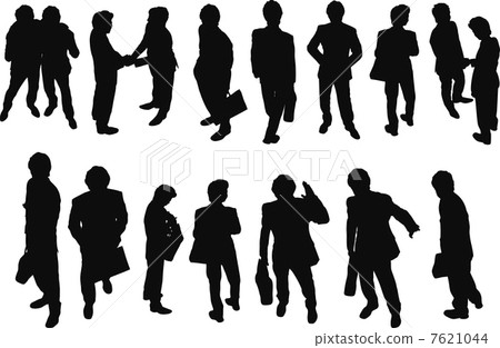 Business partner silhouette 7621044
