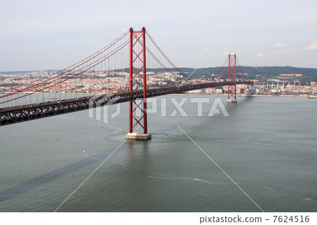 bridge 25 April in Lisbon bridge 25 April in Lisbon 7624516