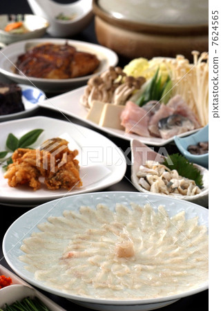 Fugu Fugu穿孔Fugu Course Fuuga Sanfrican鮮魚豪華魚日本料理Fugu烹飪海魚 Fugu Fugu穿孔Fugu Course Fuuga Sanfrican鮮魚豪華魚日本料理Fugu烹飪海魚 7624565