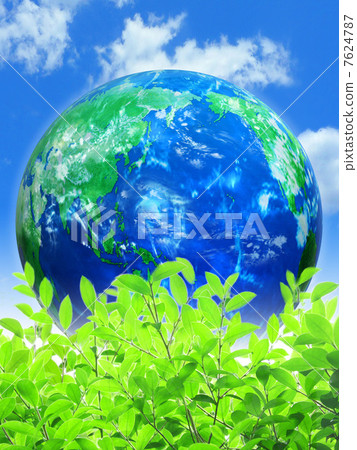 地球看起來超越陽光洩漏 地球看起來超越陽光洩漏 7624787