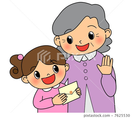 奶奶和孫子 7625530