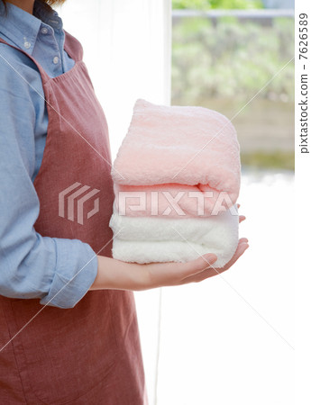 家庭主婦浴巾 7626589