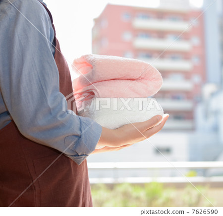 家庭主婦浴巾 7626590