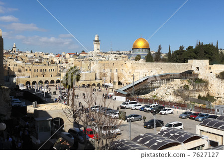 Israel, Jerusalem "Temple of the Temple" and the Old Town 7627127