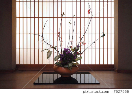 Home Style Japanese Style Shoji Vase Vase Stock Photo