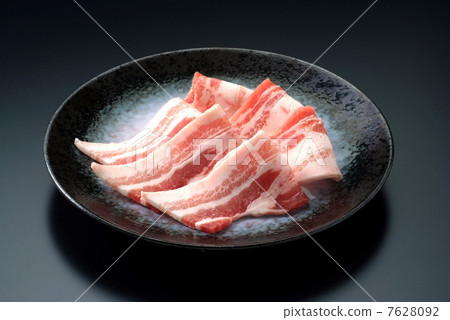 Grilled meat pig pig pig roses pork samgyeopsisal pig slice Grilled meat pig pig pig roses pork samgyeopsisal pig slice 7628092