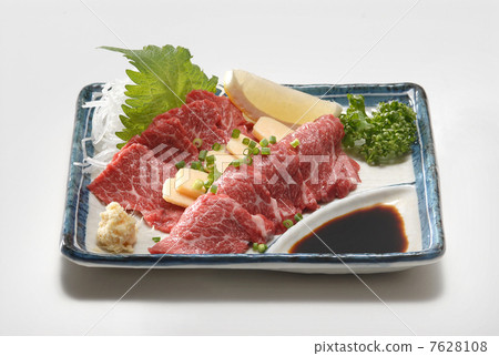 肉馬馬肉料理生魚片精益鬃毛 7628108