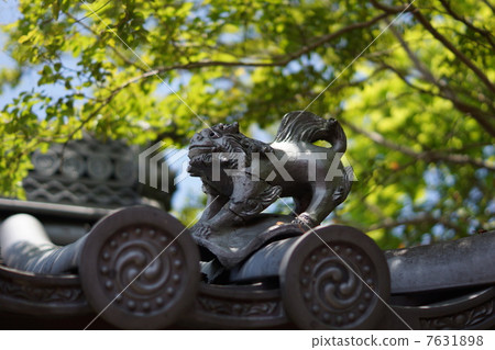 長田寺石獅子 長田寺石獅子 7631898