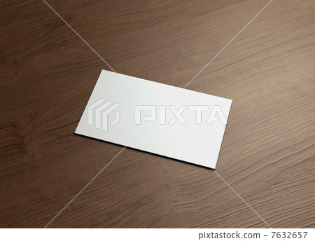 namecard horizontal Right wood 7632657