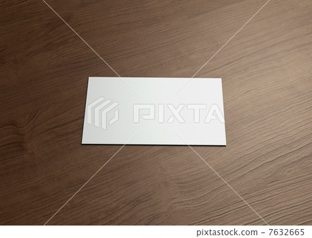 namecard horizontal Front wood 7632665