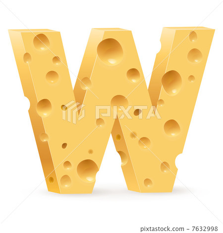Letter made of Cheese Letter made of Cheese 7632998