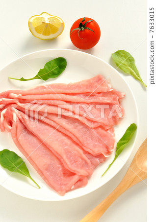 Sliced pork loin Sliced pork loin 7633015