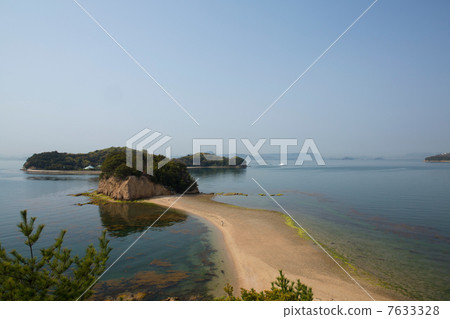 小豆島的觀點點天使路 7633328