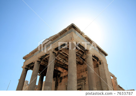 雅典衛城的Elecion寺廟 7633787