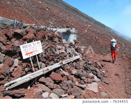 Mt. Fuji御殿場路線山道路 7634455