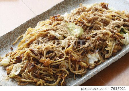 Fujinomiyaki fried noodles 7637021