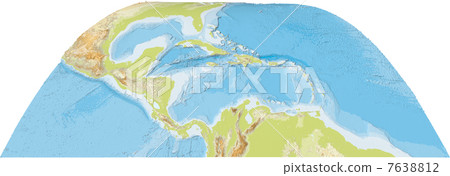 中美洲 7638812