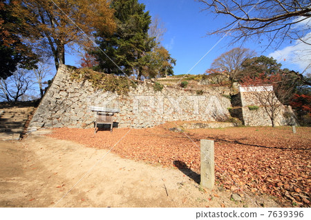 Bishiku Matsuyama Castle·從Sannaru看到的石垣 7639396