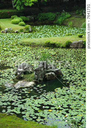 Jogeji寺Sesshu花園 Jogeji寺Sesshu花園 7641731