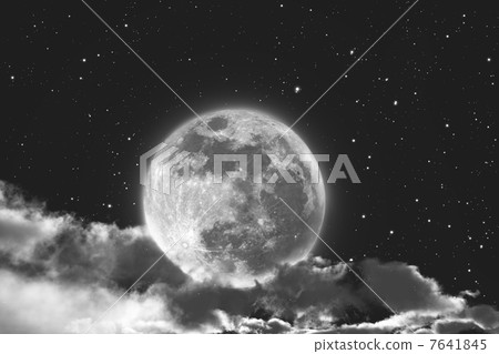 moon in cloud moon in cloud 7641845
