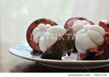 Southeast Asian fruits Mangosteen Vietnam 7642718