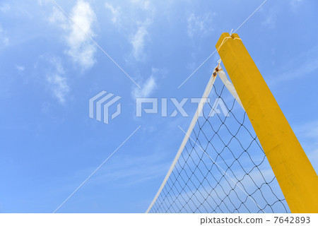 Beach volleyball 7642893